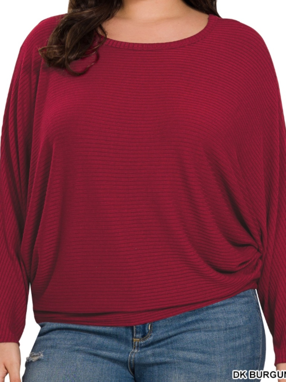Plus Size - Zenana Top - Burgundy
